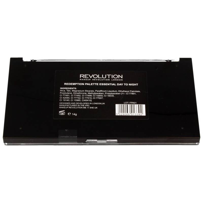 Makeup Revolution Redemption Palette Essential day to night