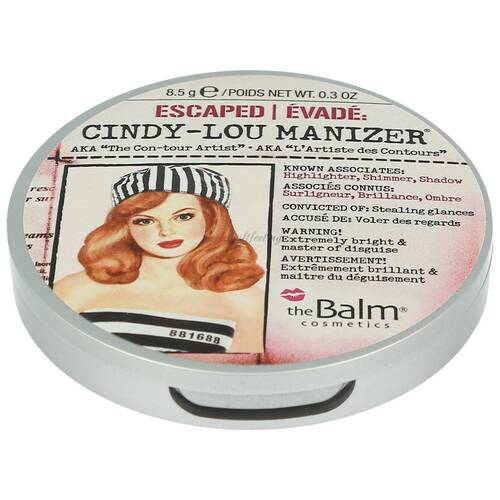 theBalm Cindy-Lou Manizer highlighter, shimmer and shadow 8,5g