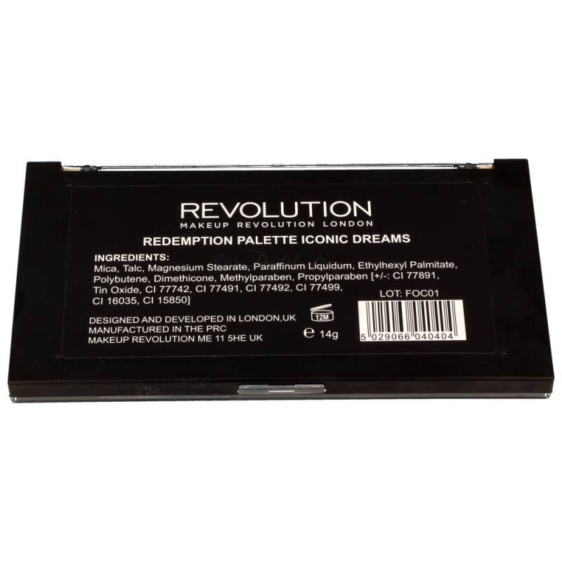 Makeup Revolution Redemption Palette Iconic Dreams