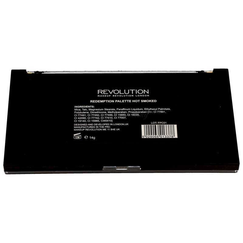 Makeup Revolution Redemption Palette Hot Smoked