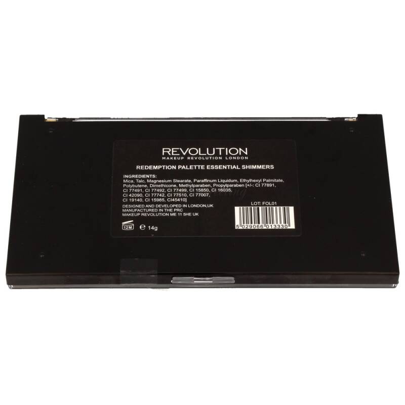 Makeup Revolution Redemption Palette Essential Shimmers