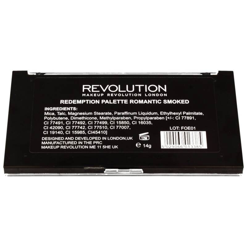 Makeup Revolution Redemption Palette Romantic Smoked