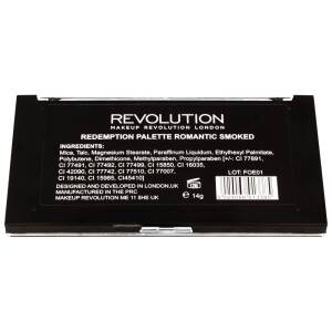 Makeup Revolution Redemption Palette Romantic Smoked