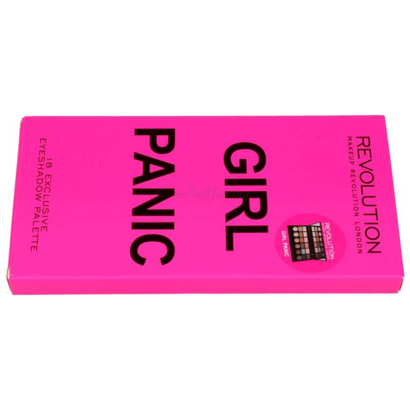 Makeup Revolution 18 Exclusive Eyeshadow Palette Girl Panic