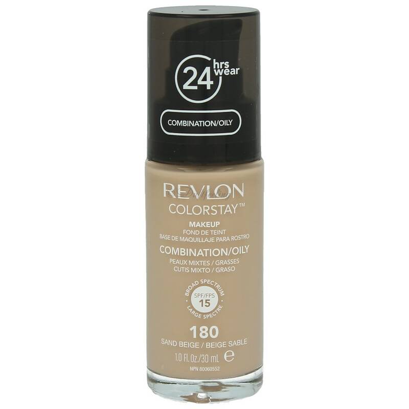 Revlon ColorStay Make-up combi/oily Skin mit Pumpe 180 Sand Beige