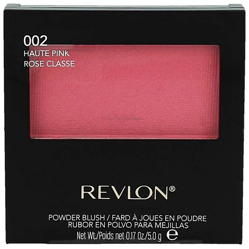Revlon Powder Blush with Brush 002 Haute Pink 5g