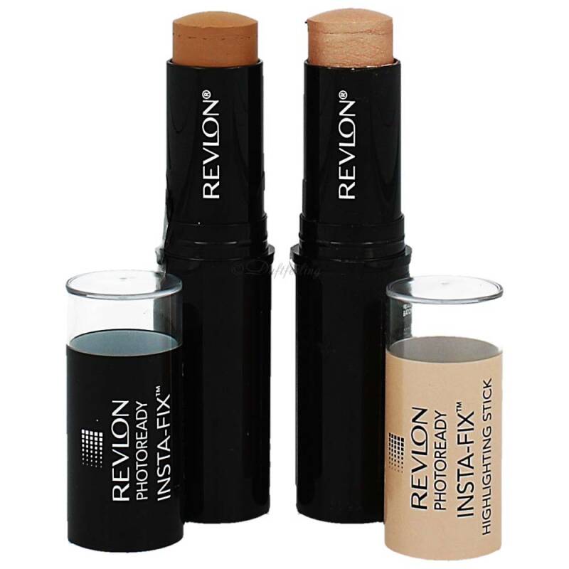 Revlon Photoready Insta-fix Duo Set 005 Medium Deep