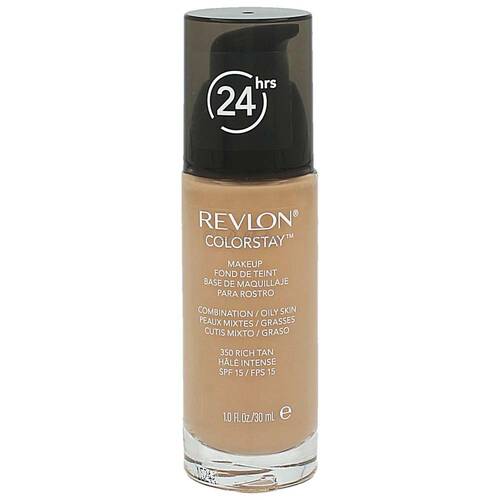 Revlon ColorStay Make-up combi/oily Skin mit Pumpe 350 Rich Tan