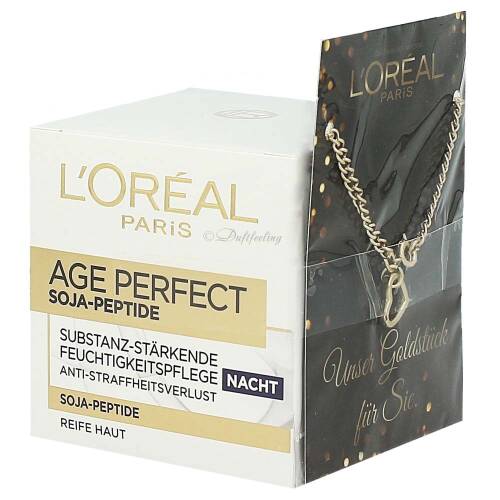 LOréal Age Perfect Soja-Peptide Nachtpflege 50 ml