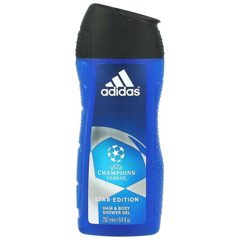 Adidas Champions League Star Edition Hair & Body Shower Gel 250 ml