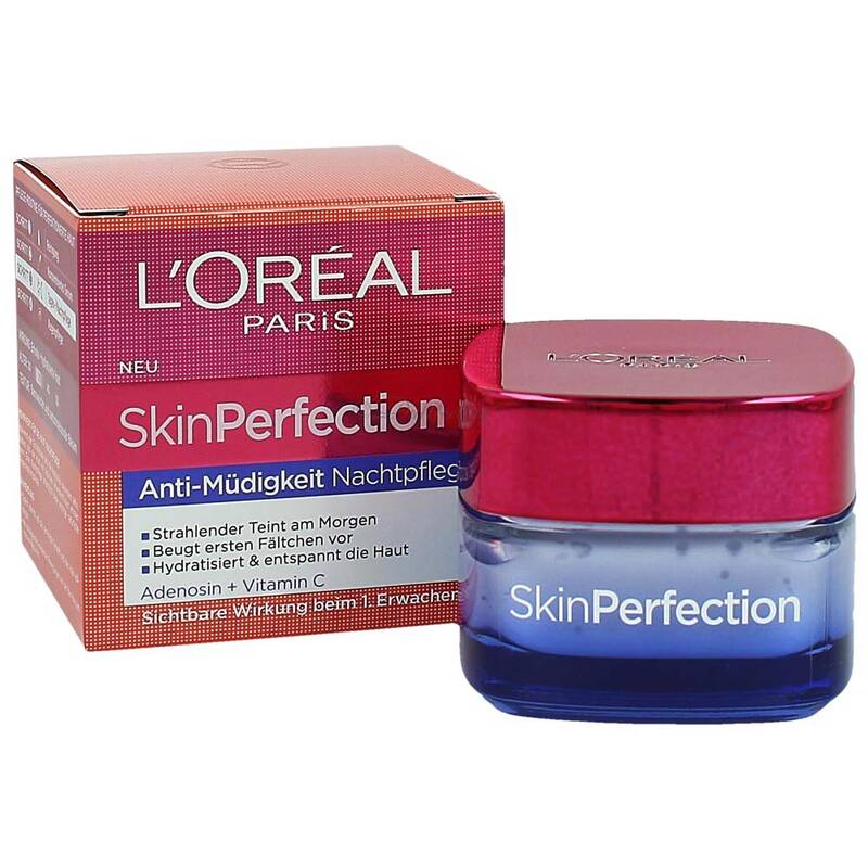 LOréal Skin Perfection Anti-Müdigkeit Nachtpflege 50 ml