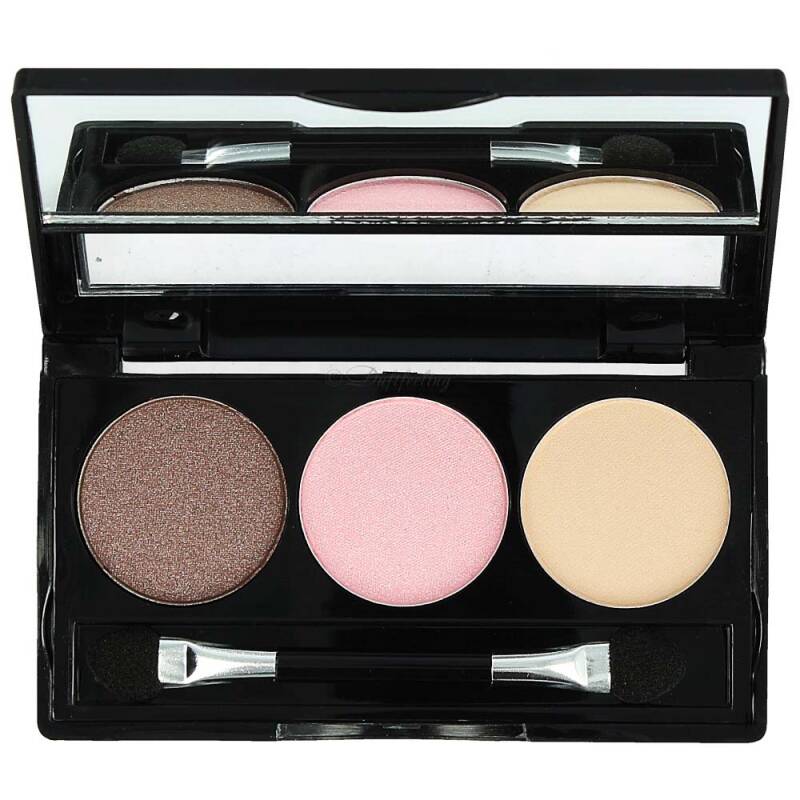 Manhattan Trio Bloggers Choice Eyeshadow 3 Downtown To Earth