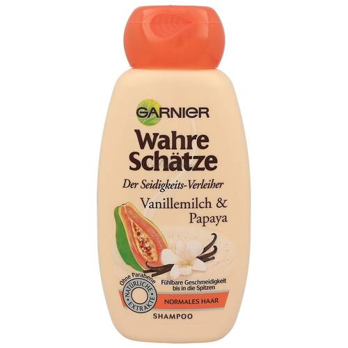 Garnier Wahre Schätze Shampoo Vanillemilch & Papaya 250 ml