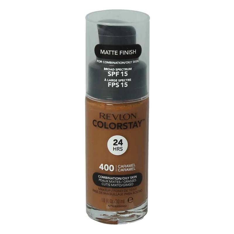 Revlon ColorStay Make-up combi/oily Skin mit Pumpe 400 Caramel