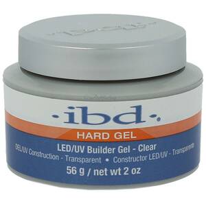 IBD Hard Builder Gel LED / UV Klar 56 g