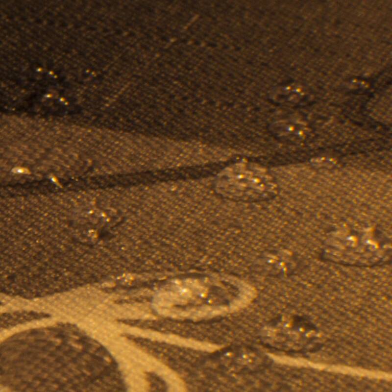 Tischdecke mit Fleckschutz dunkel Grau 140 x 140 cm